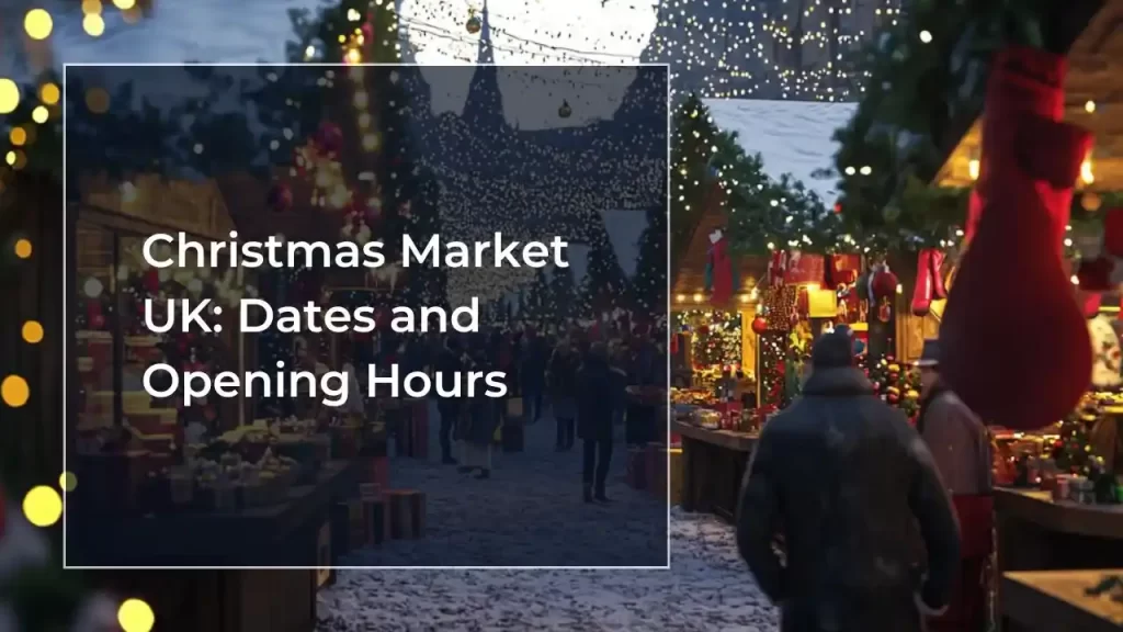 Visit to a Christmas Market in the UK 