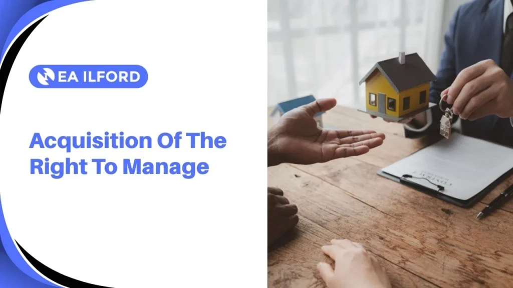 Acquisition of The Right to Manage