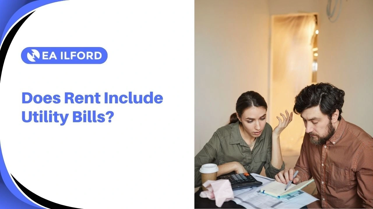 UK rental property with text showing which bills are included