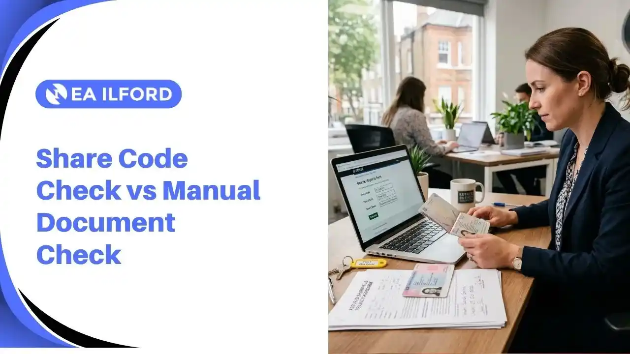 Share Code Check vs Manual Document Check